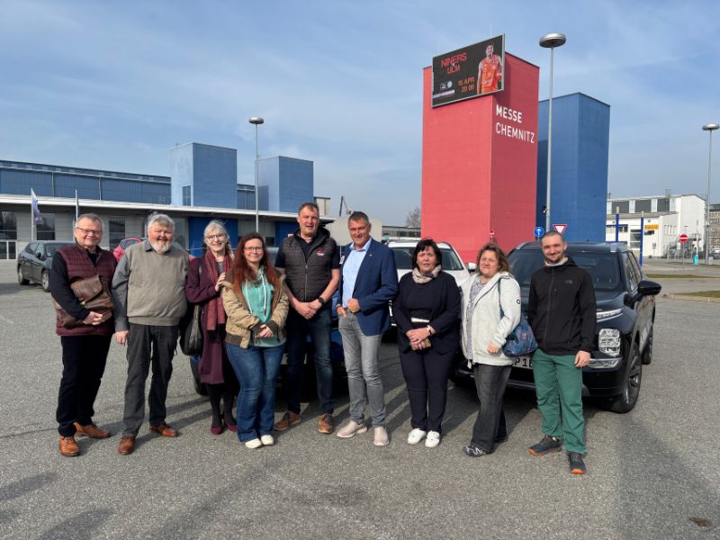 Das komplette BNI-Messe-Orga-Team. Bildquelle: meeco Communication Services